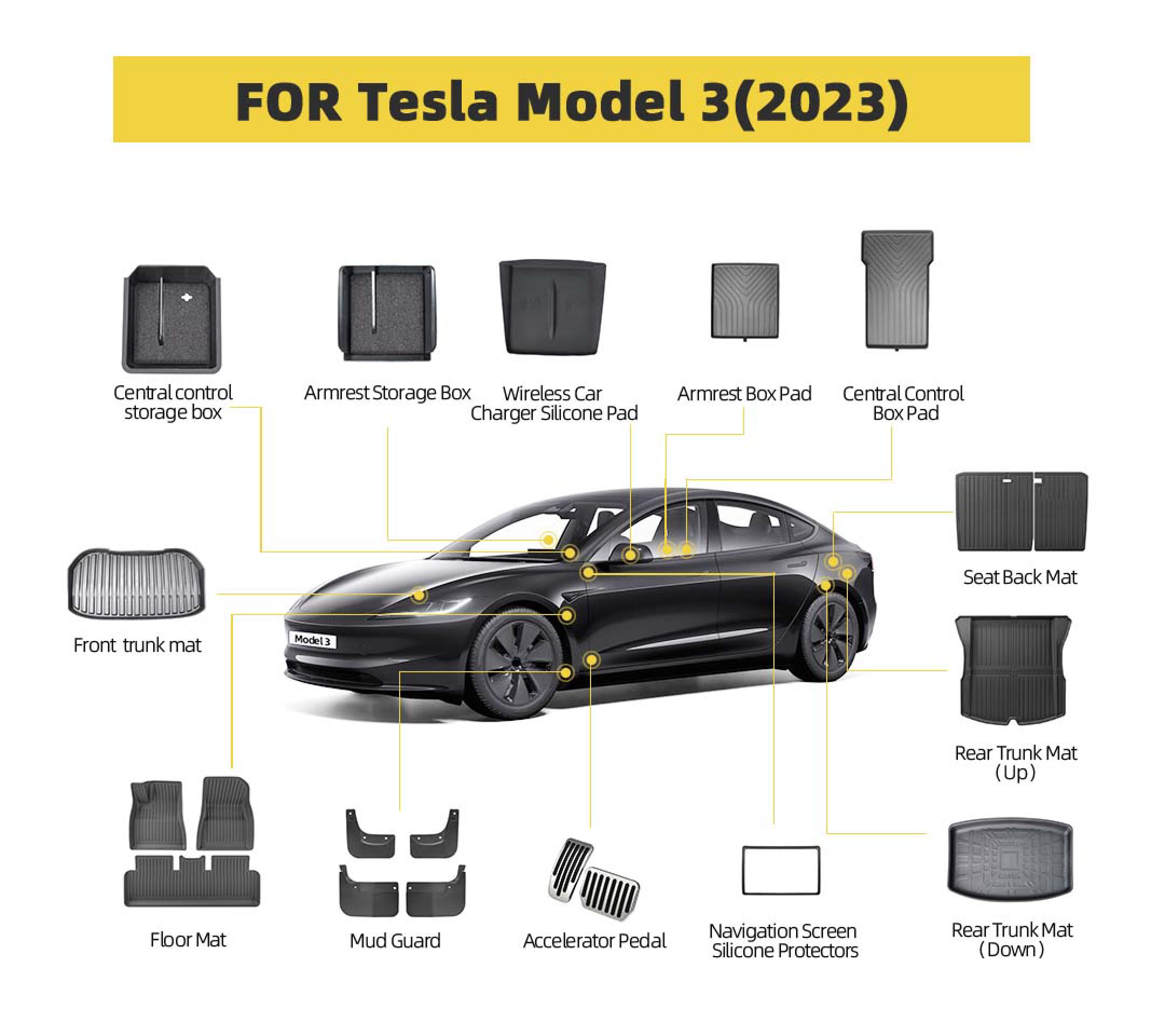 tesla accessories
