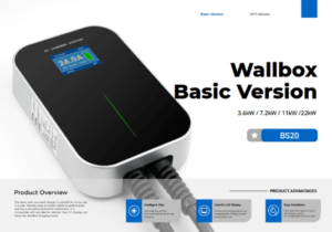 Home EV Charging Station Bundle - 11kW Wallbox + Portable Emergency Charger