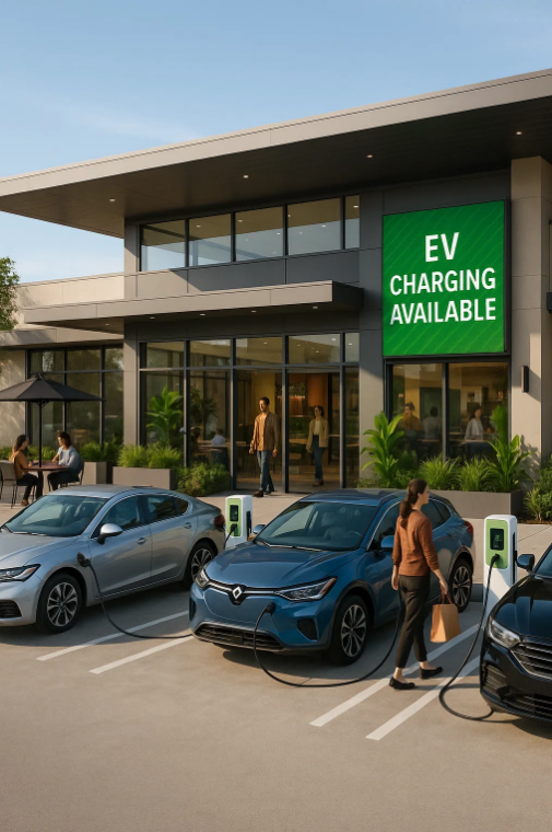 stații încărcare EV hoteluri România