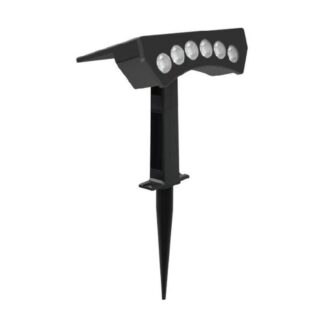 Spot solar cu țăruș JY-APL06-D, 6 LED de putere