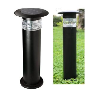 Stâlp solar de grădină JY-GL01, 80 cm, aluminiu