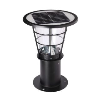 Stâlp solar din inox JY-GL02, 38/60/80 cm – 38 cm