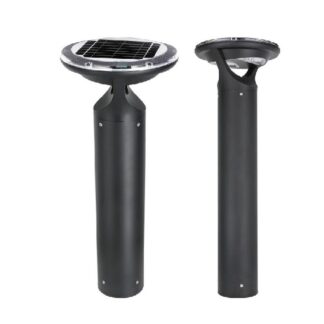 Stâlp solar de grădină JY-GL03, aluminiu turnat, 80/100 cm – 80 cm