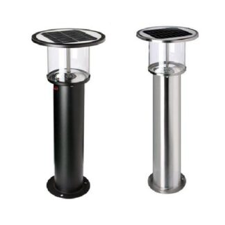 Stâlp solar din inox JY-GL16, 60/80 cm – 60 cm