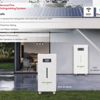 GSL Energy baterie de podea 20,48 kWh IP20 si IP65